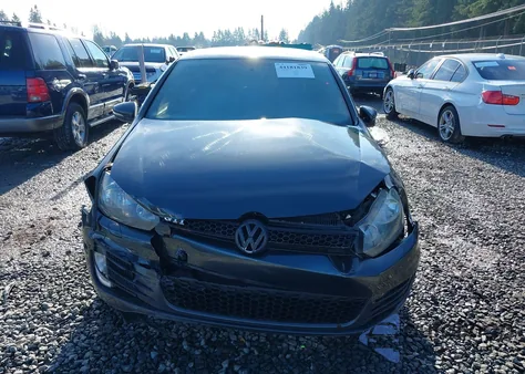 2014 Volkswagen Gti Wolfsburg Edition из США, поврежденный, VIN WVWGD7AJ6EW009762